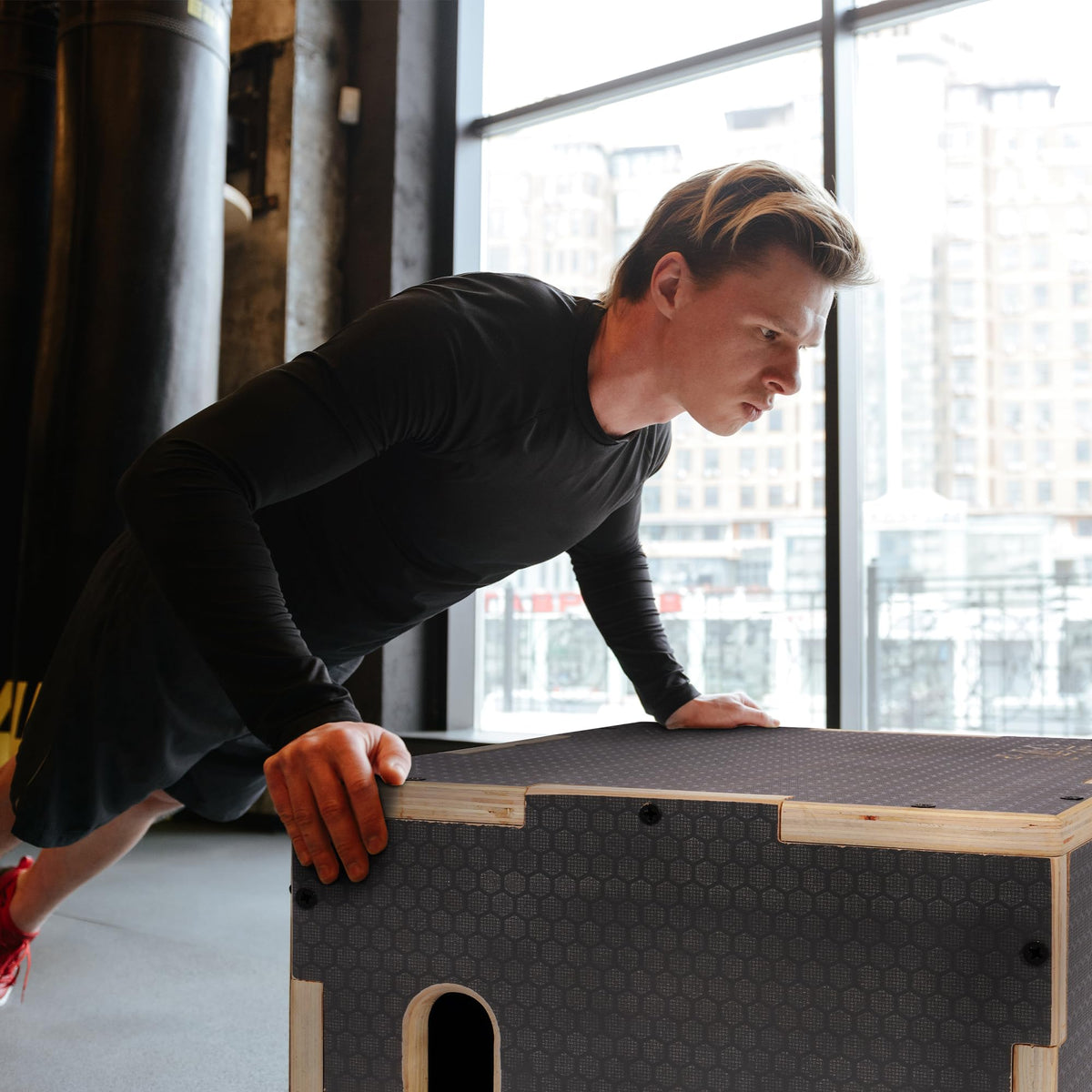 Wooden Plyo Box Jump Exercise Platform S3540