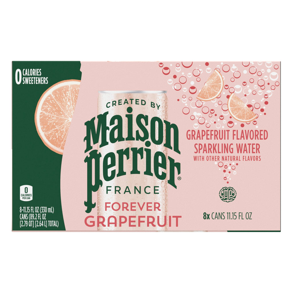 Grapefruit Flavored Sparkling Water, 11.15 Fl Oz Cans, 8 Count I2299