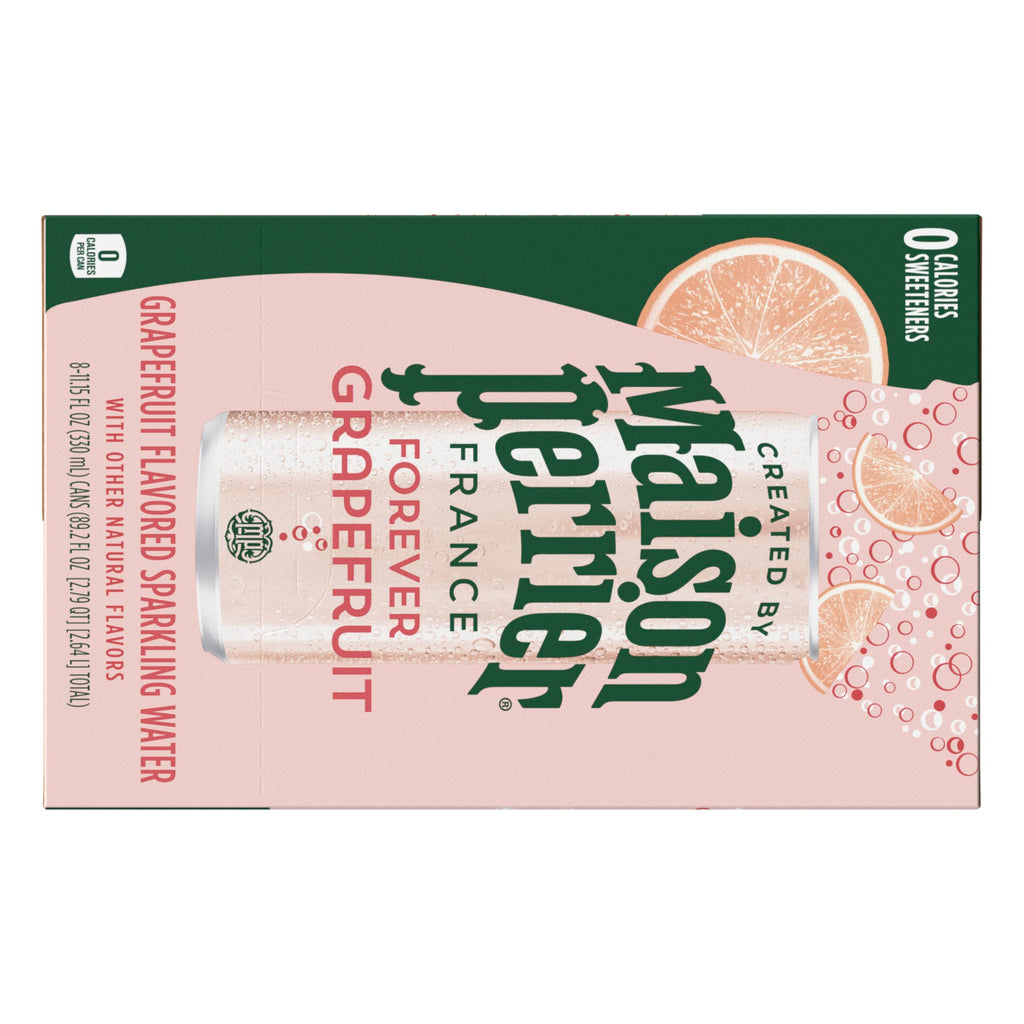 Grapefruit Flavored Sparkling Water, 11.15 Fl Oz Cans, 8 Count I2299