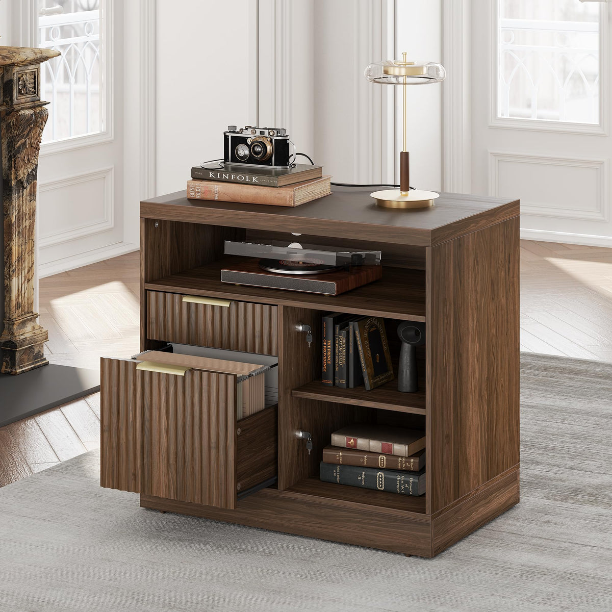 2 Drawer File Cabinet with Lock I5347