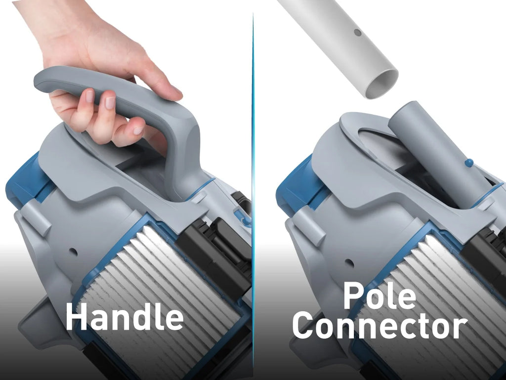 Rechargeable Pool Vacuum with Fine Filtration F607