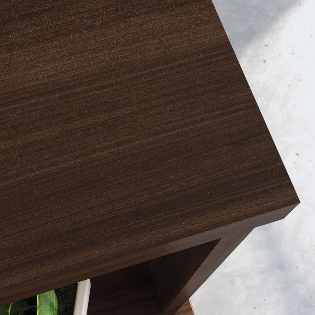 Engineered Wood Reception Station Hutch L81062