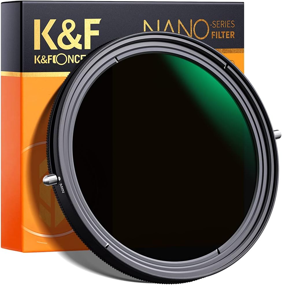 58mm Variable ND and CPL 2 in 1 Camera Lens Filter D2406