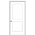 Paneled Solid Manufactured Wood Primed Molded Interior Standard Door X364142
