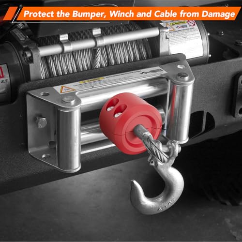 Black Rubber Winch Cable Stopper I237827