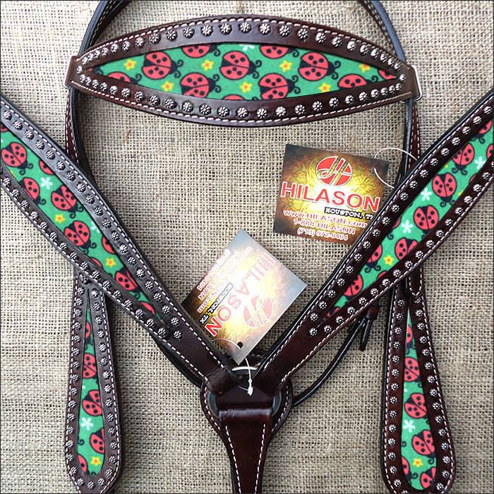 Brown Western Horse Breast Collar V108034