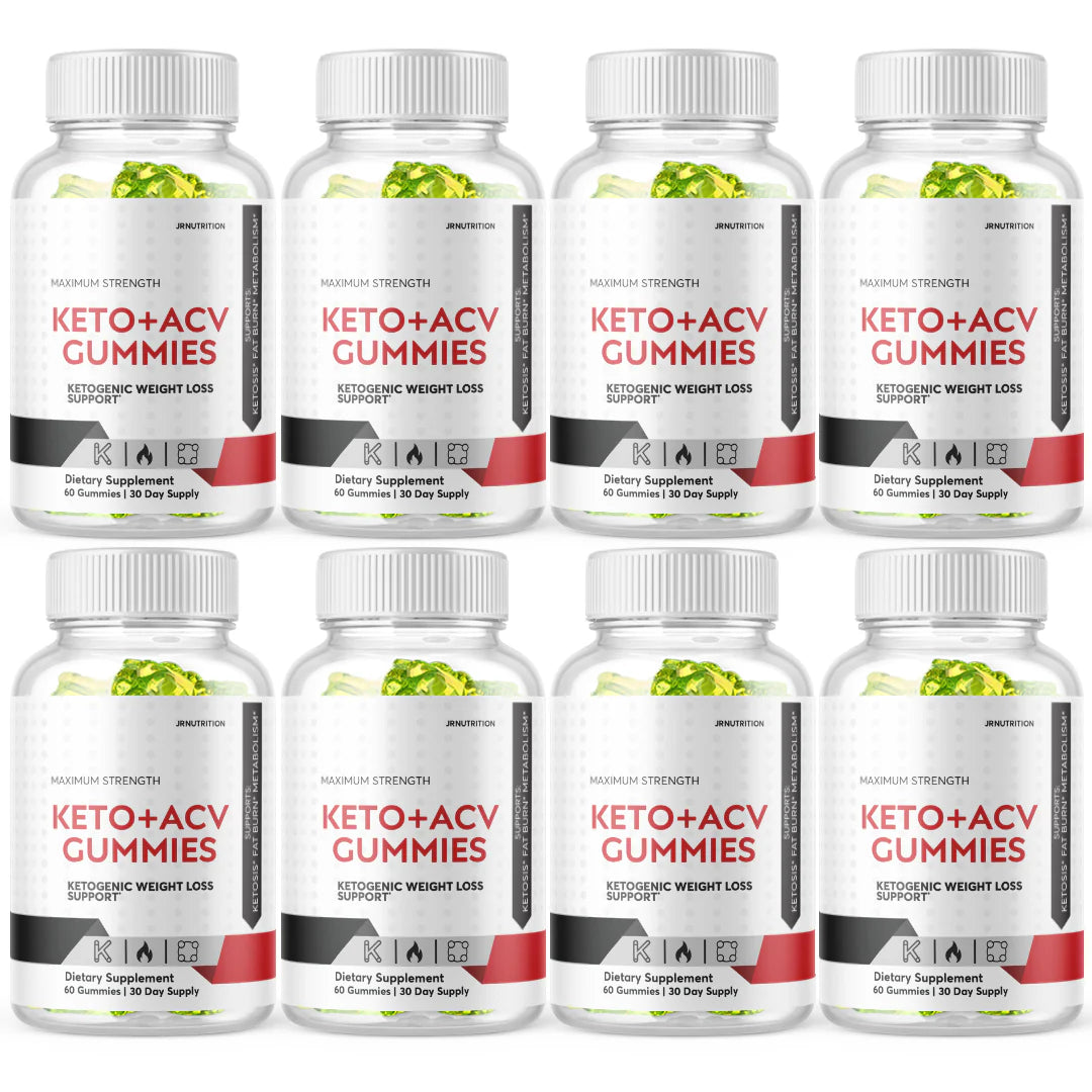 Keto ACV Gummies 8 Bottles E300060