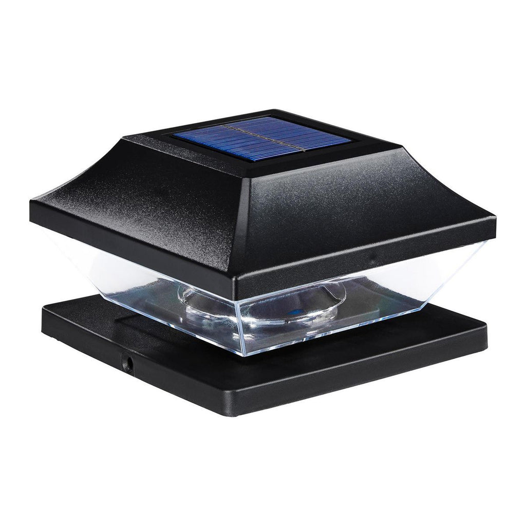 LED Solar Post Cap Lights, 2-Pack B667