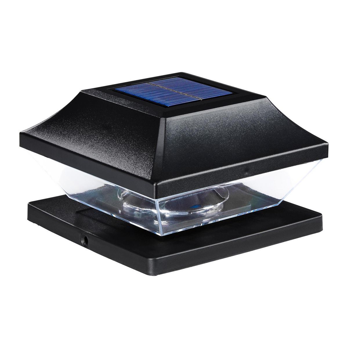 LED Solar Post Cap Lights, 2-Pack B667