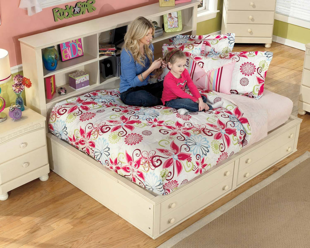 Twin Bookcase Bed H946