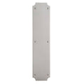 Scalloped Push Plate Satin Nickel I622306