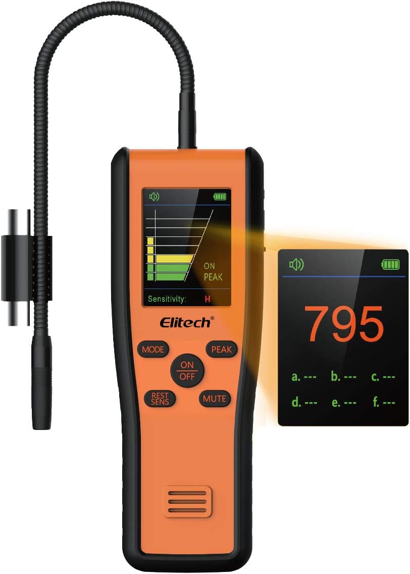 HVAC Refrigerant Leak Detector with Infrared Sensor U873