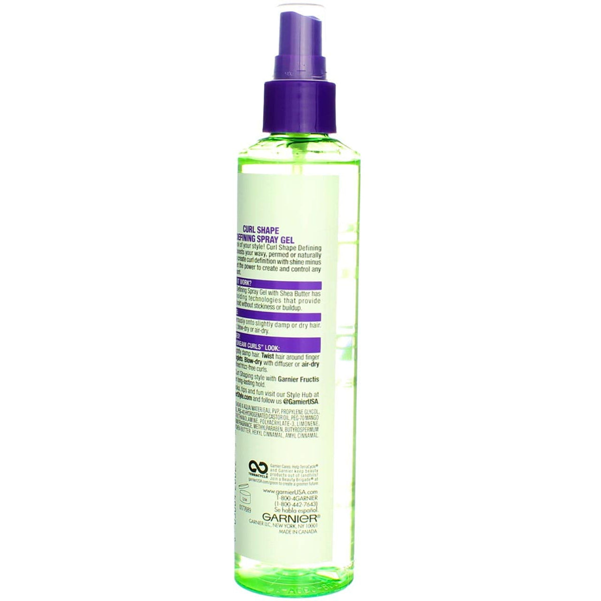 Curl Shaping Spray Gel, 8.5 oz V742