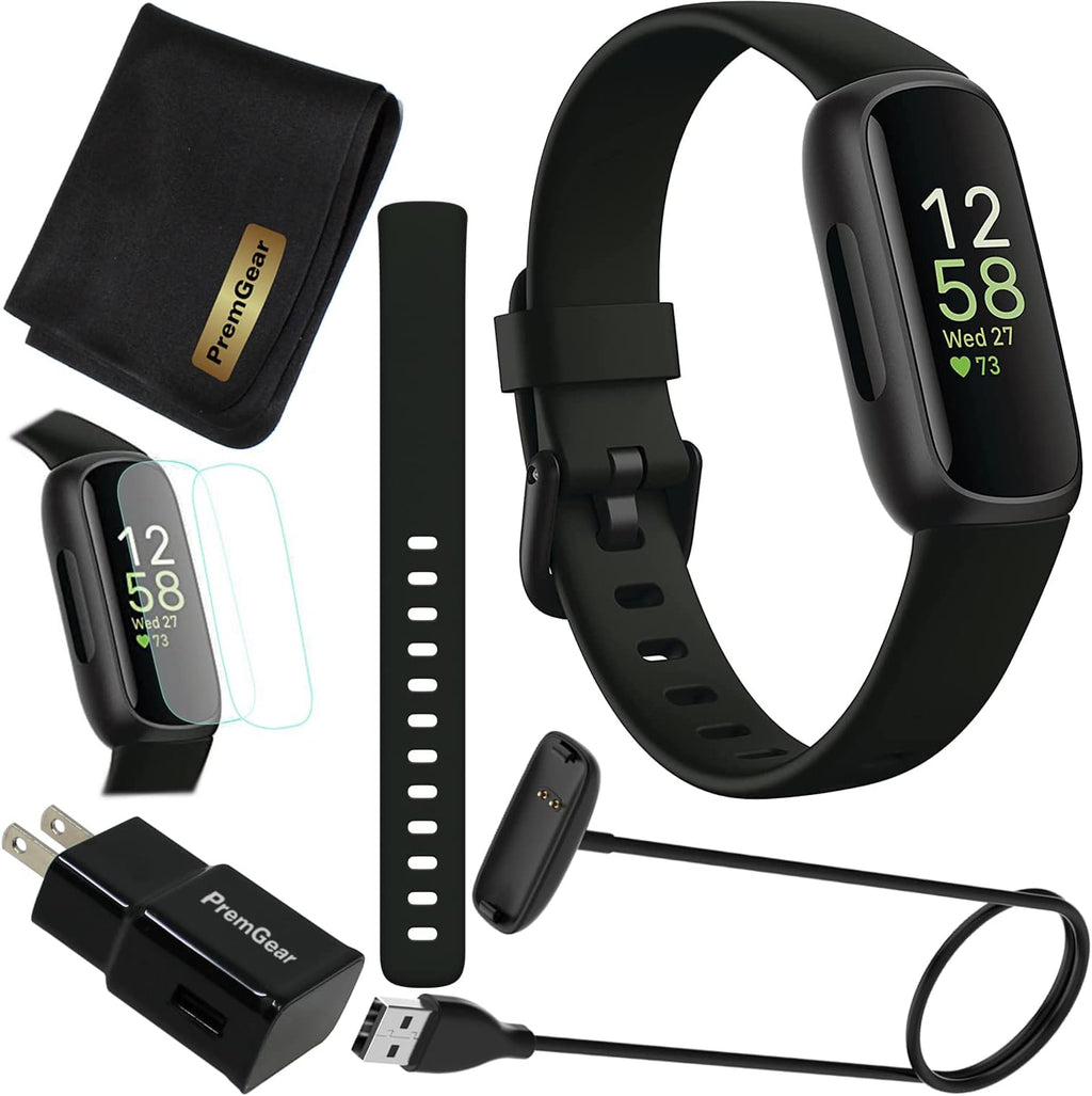 Black Activity Tracker with Heart Rate Q49927