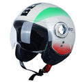 3/4 Open Face Motorcycle Helmet with Anti-Scratch Visor W5669