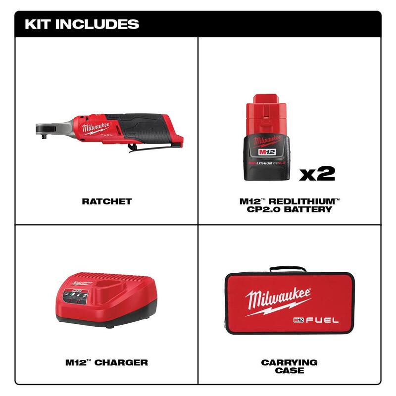 12V Lithium-Ion Brushless Cordless 1/4 in. Ratchet Kit I3524