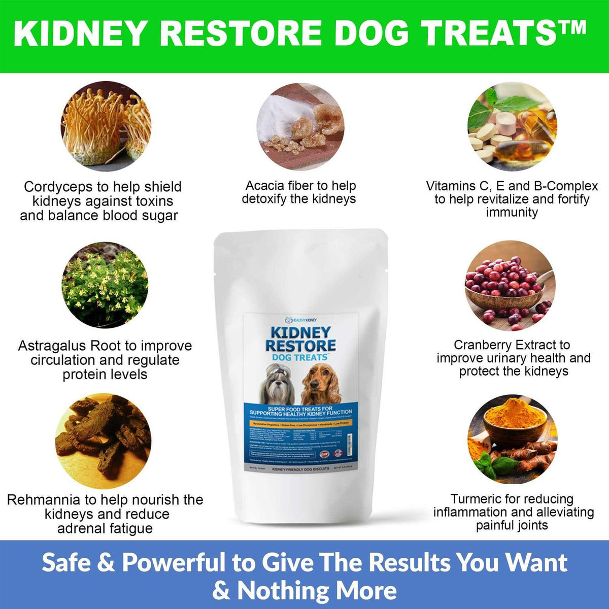 Low Protein Dog Treats for Kidney Support J3771