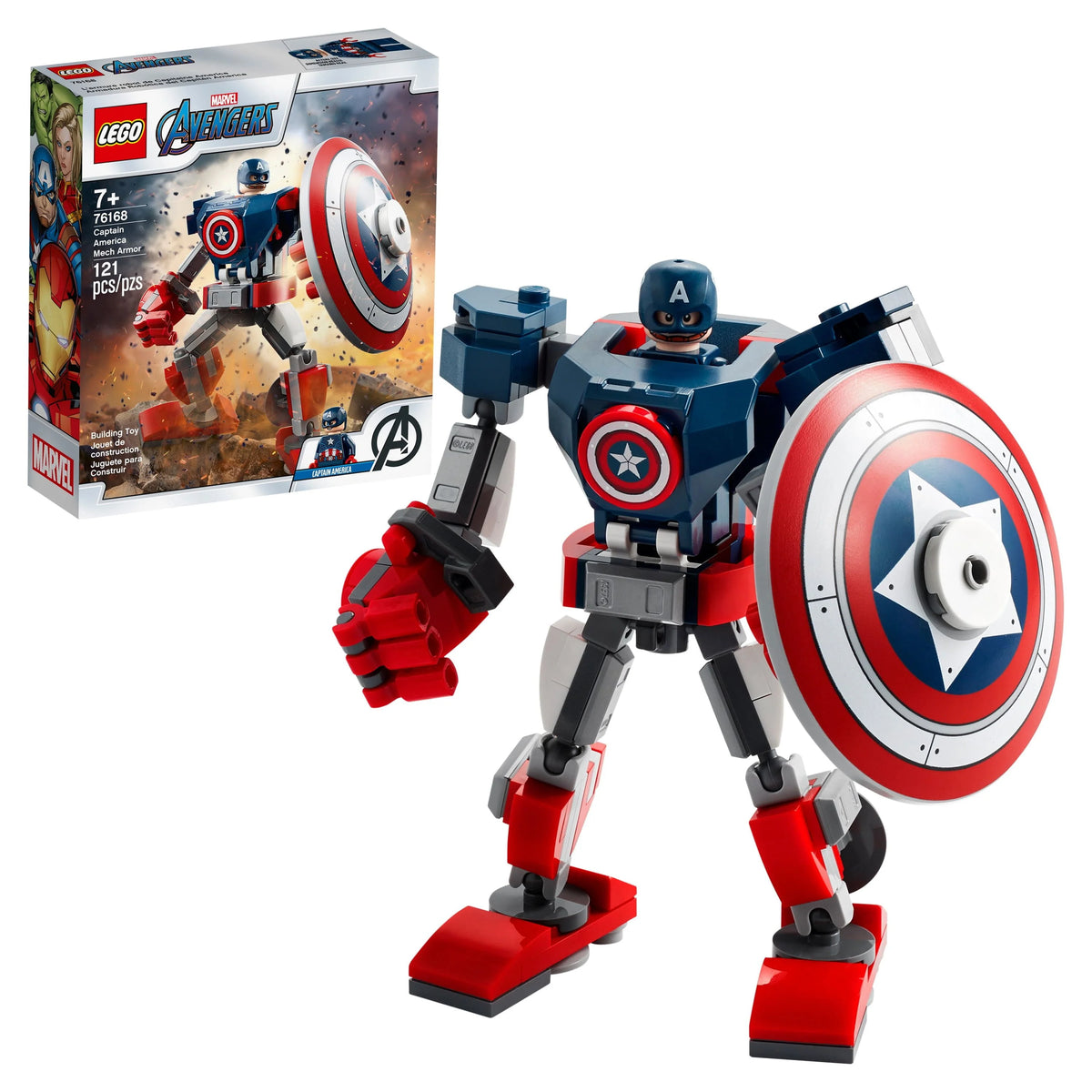 Captain America Mech Armor 121 Pieces U151747
