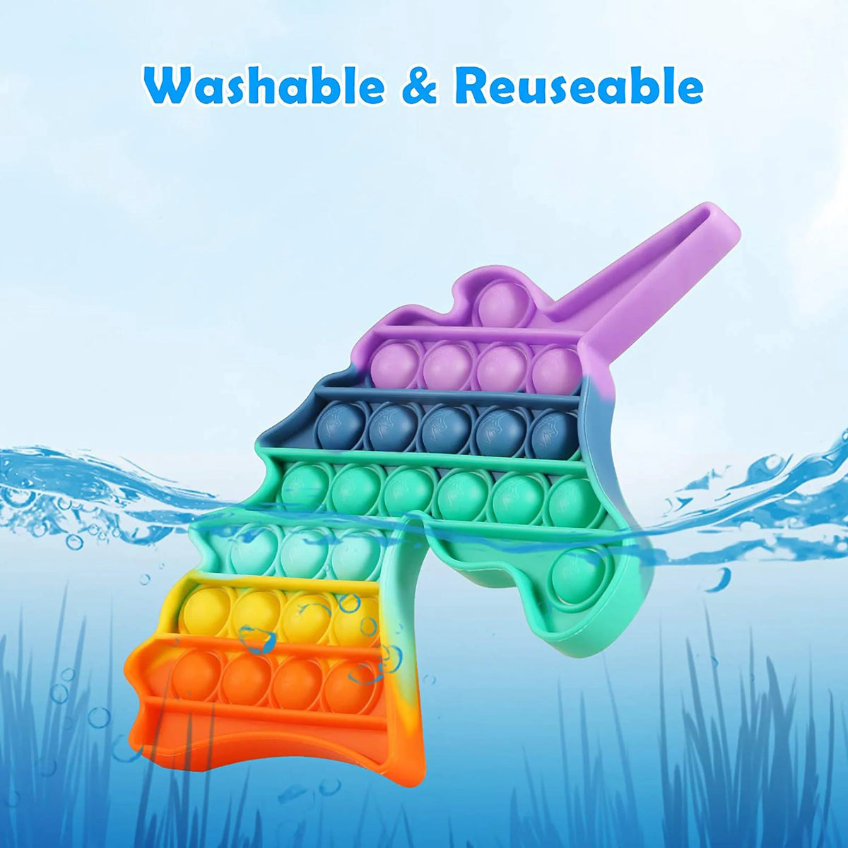 Unicorn Push Pop Bubble Fidget Sensory Toy H42507