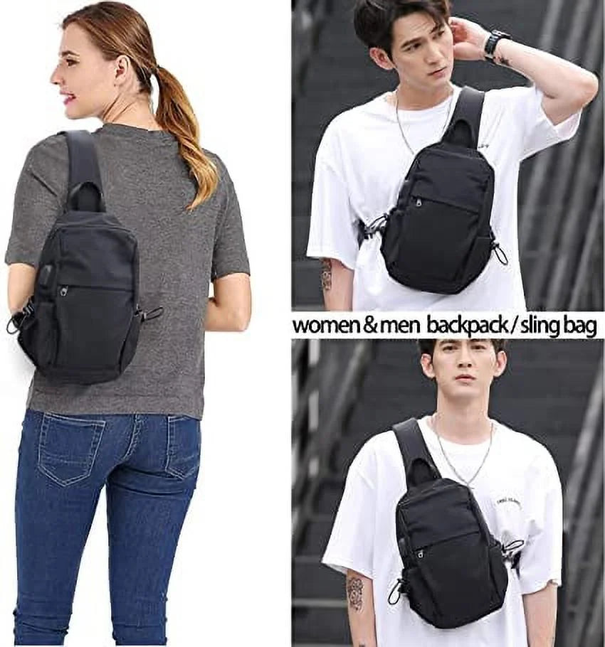 Small Sling Crossbody Backpack Shoulder Messenger Bag S280411