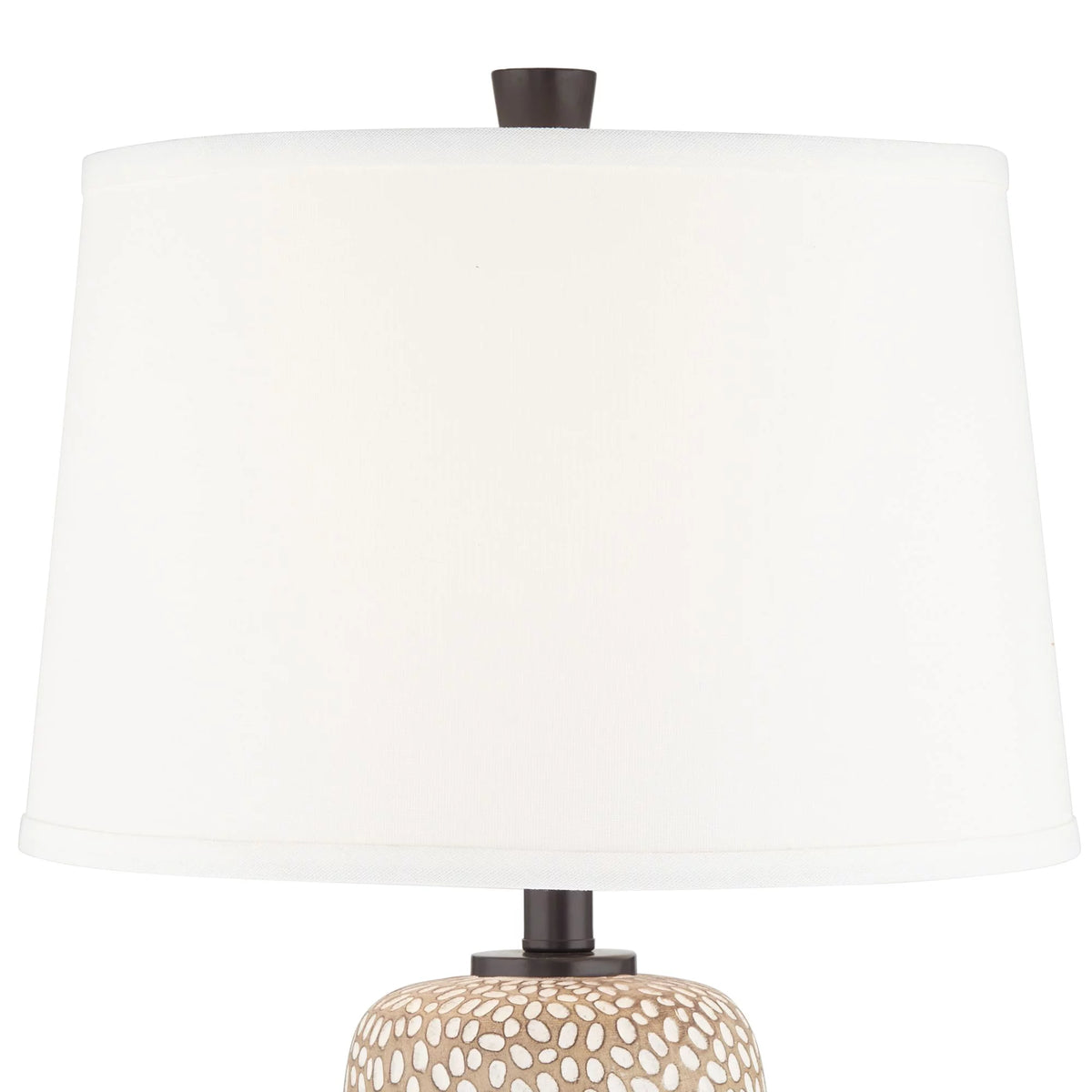 27 1/4" Tall Beige Table Lamps Set of 2 E76554