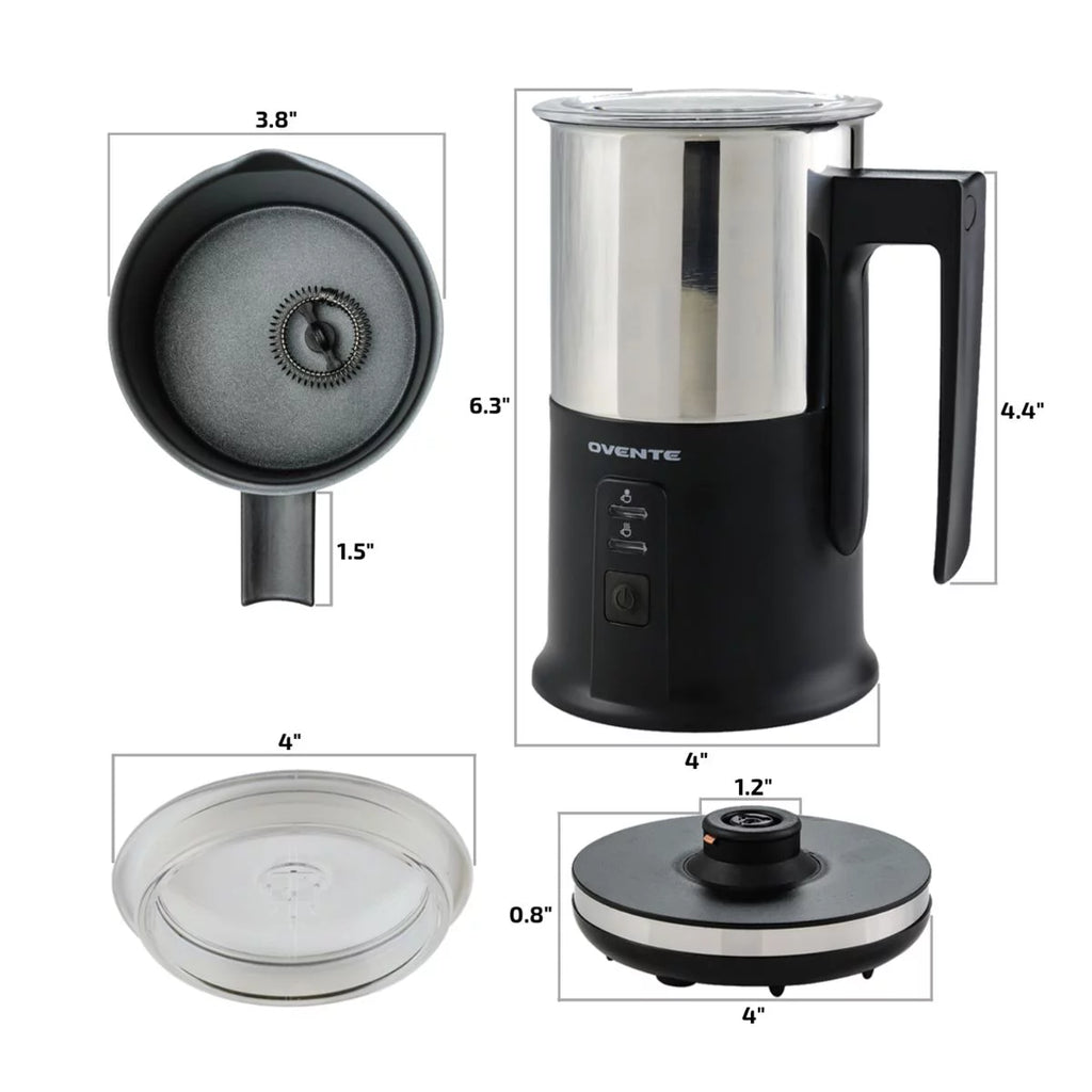 Electric Stainless Steel Milk Frother and Steamer M270
