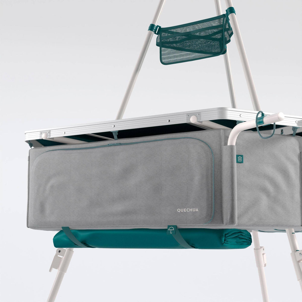 Camping Kitchen Unit in Green A78435