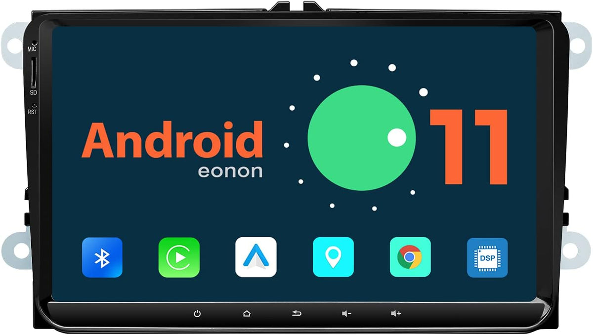 9 Inch Double Din Car Stereo Receiver with CarPlay and Android Auto N2537