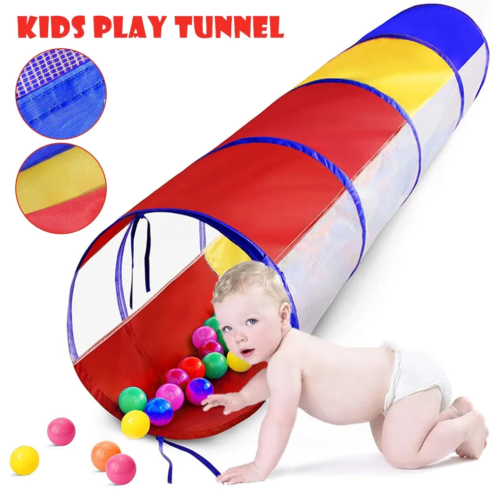 Kids Play Tent Crawl Tunnel and Ball Pit Set P425