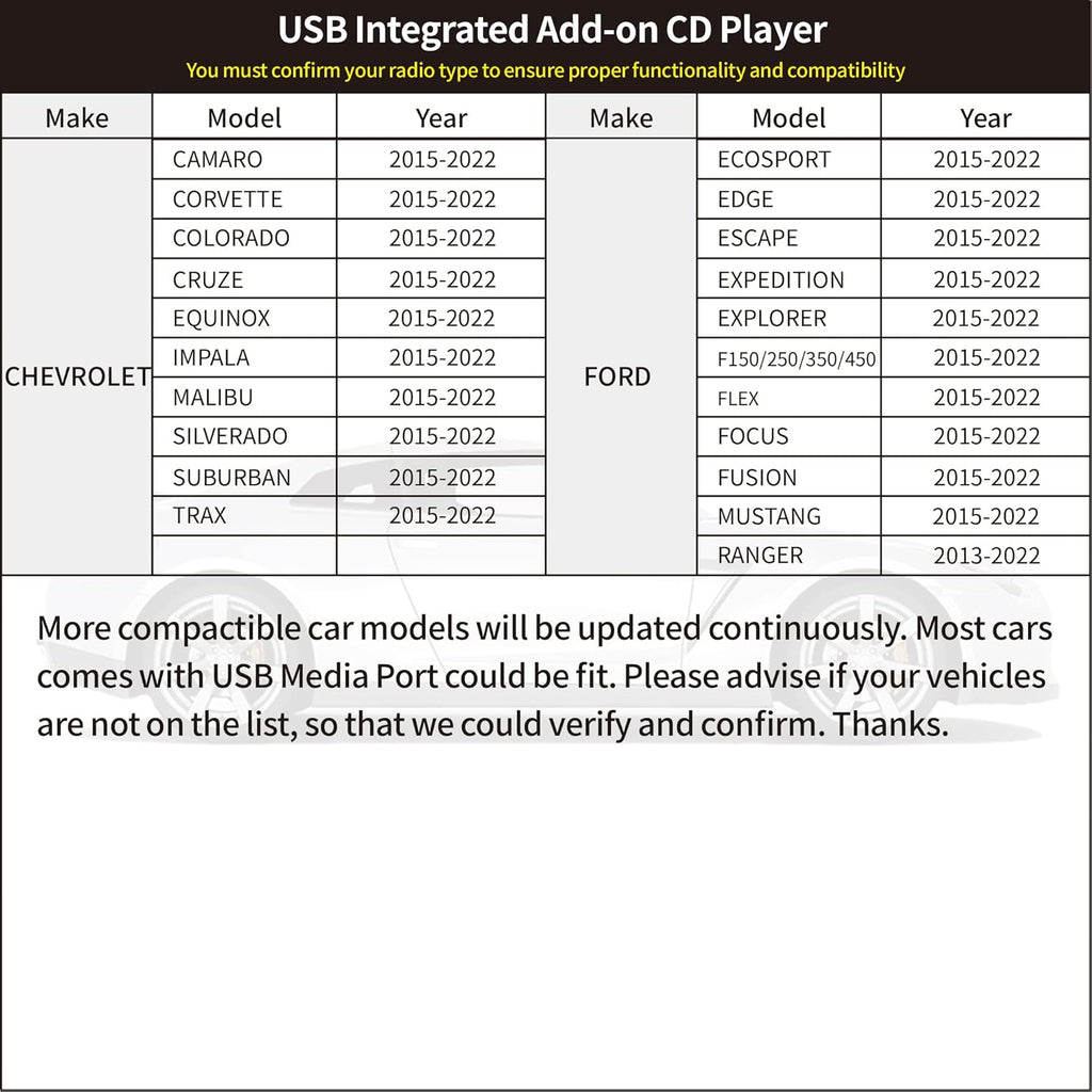 Portable CD Player with USB Connector Cable S255