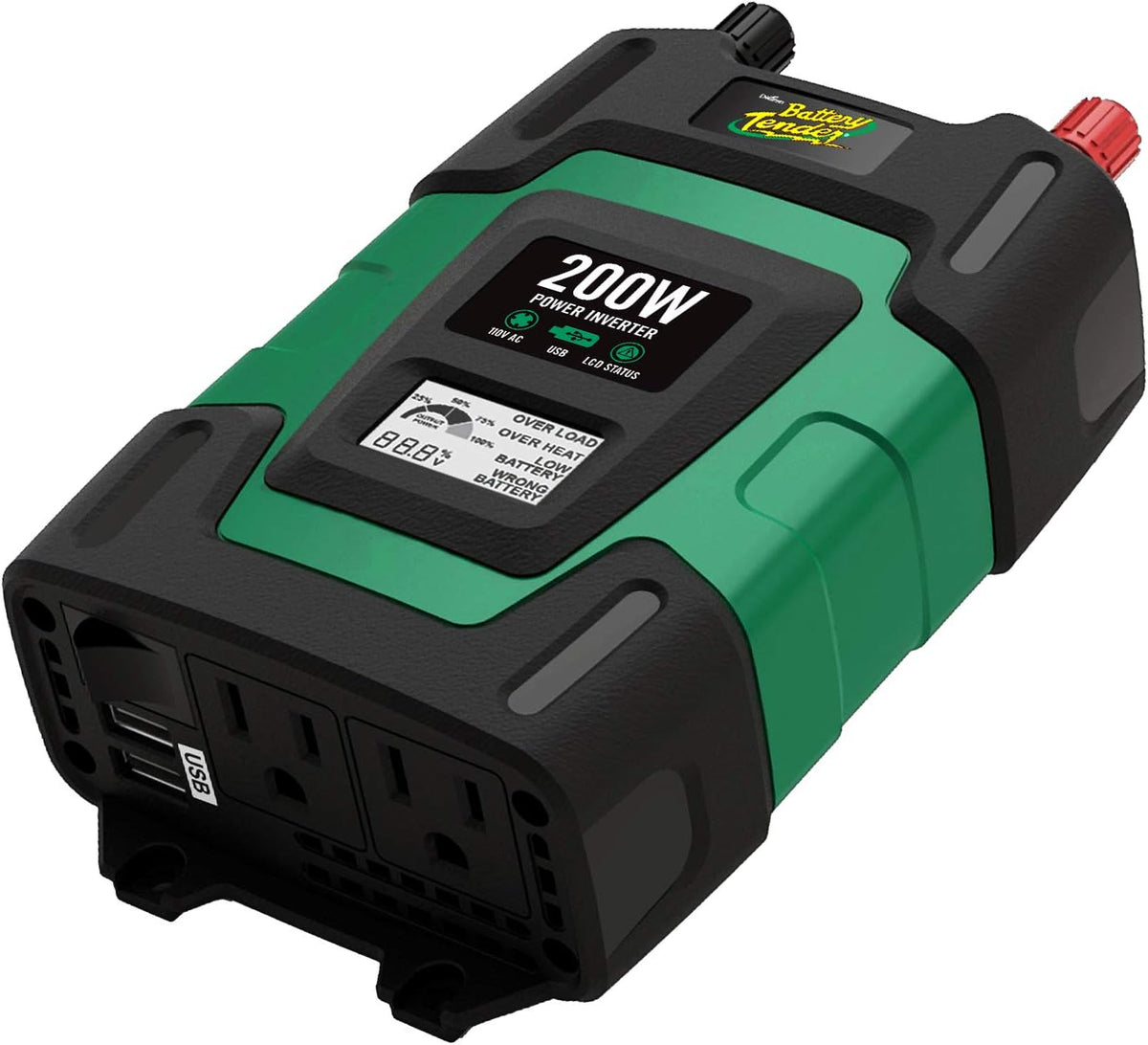 750 Watt 12 Volt to 115 Volt AC Power Inverter with 5 Volt Dual USB P9332