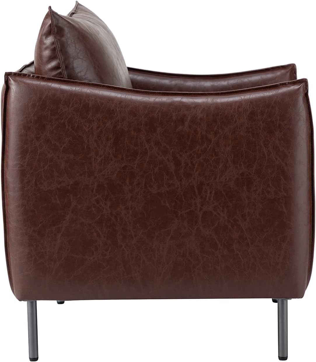 Leather Armchair Set Of 2, Brown H539254