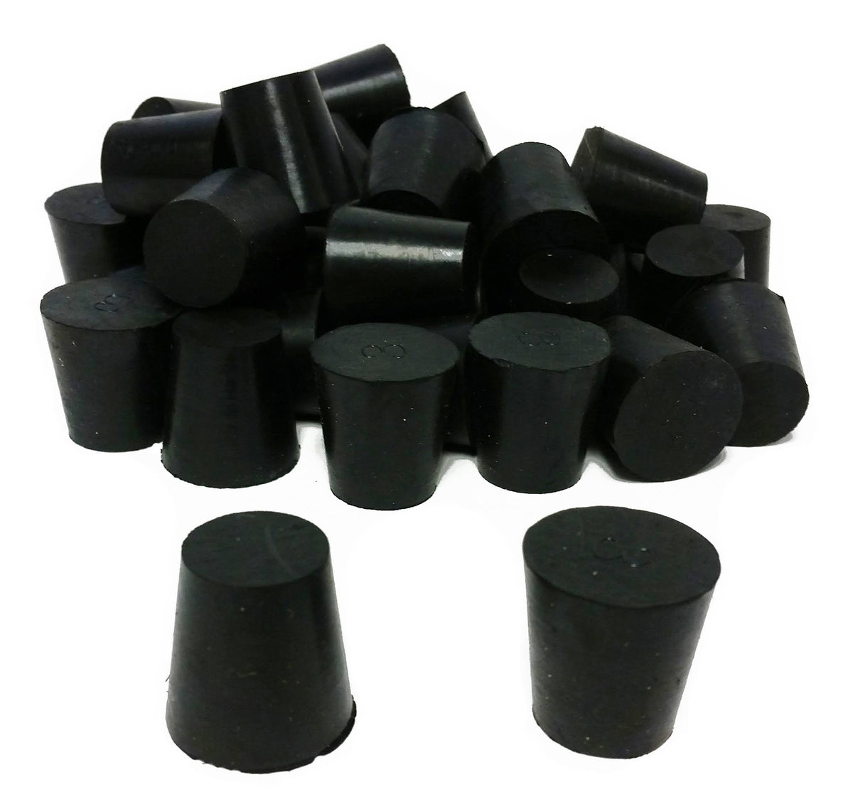 Rubber Stoppers Size 3 10-Pound Case I366