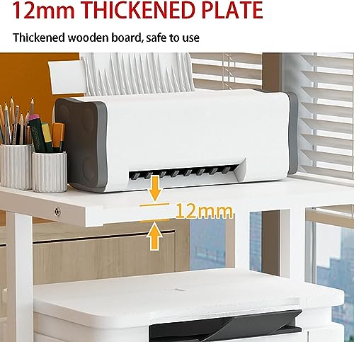 2 Tier Printer Stand with Wheels F662769