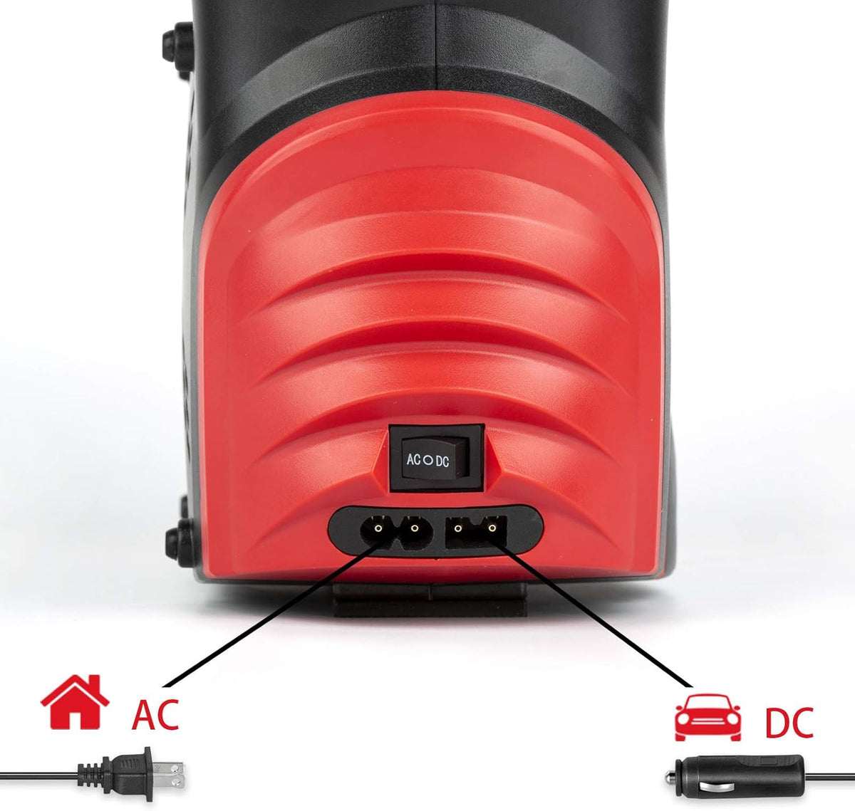 AC/DC Portable Tire Inflator Air Compressor H890