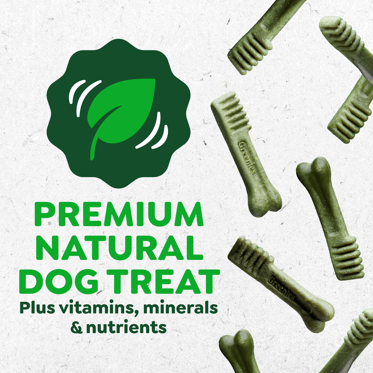 Natural Dental Dog Treats 5 Count M858