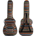 43 Inch Acoustic Guitar Gig Bag with Backpack Strap and 5 Pockets A6648