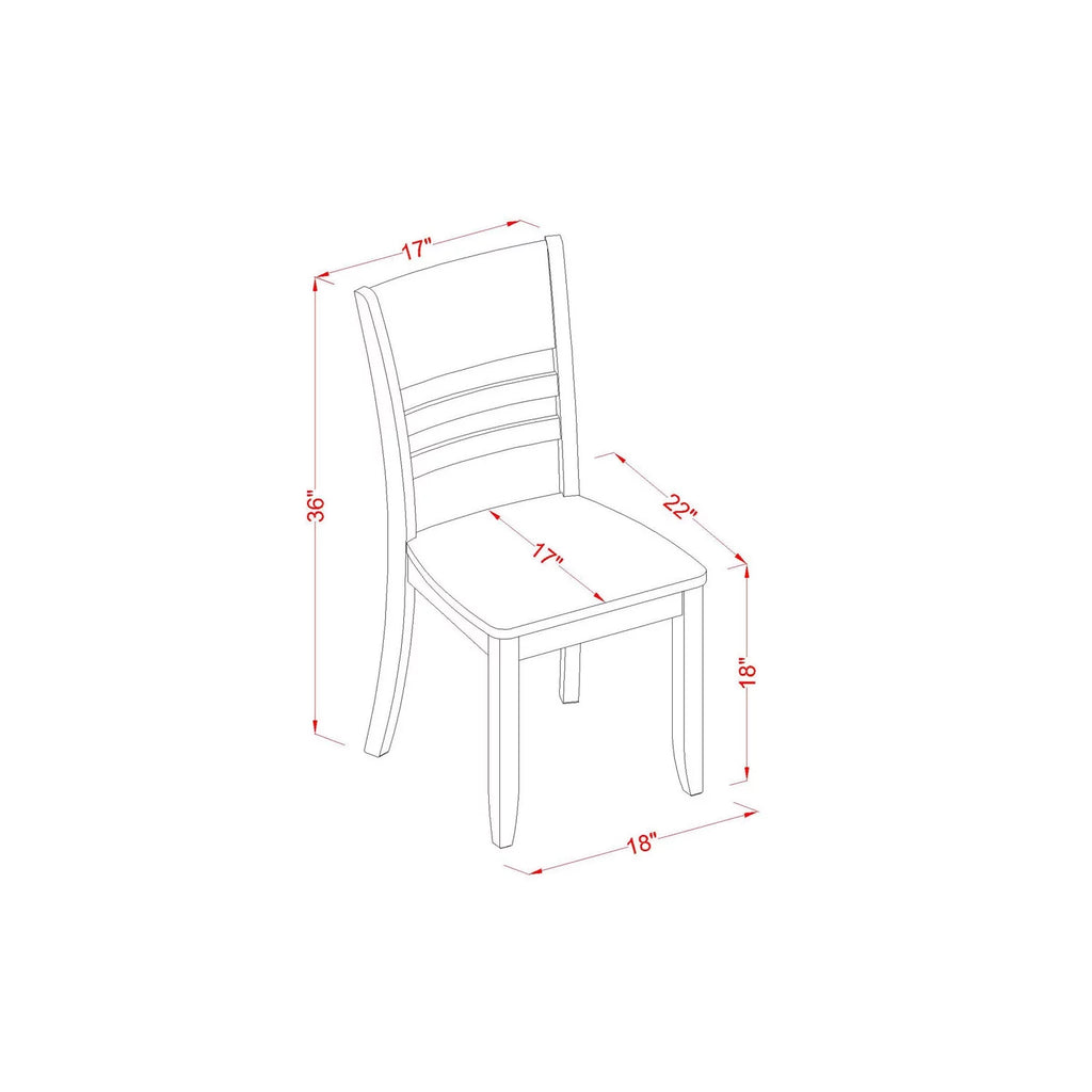 7 Piece Dining Table and 6 Chairs X87846