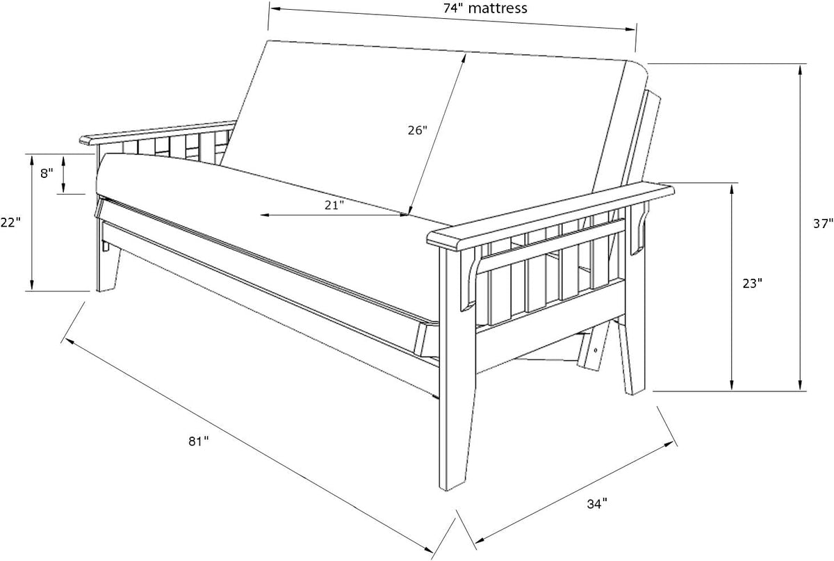Full Size Futon Set U959