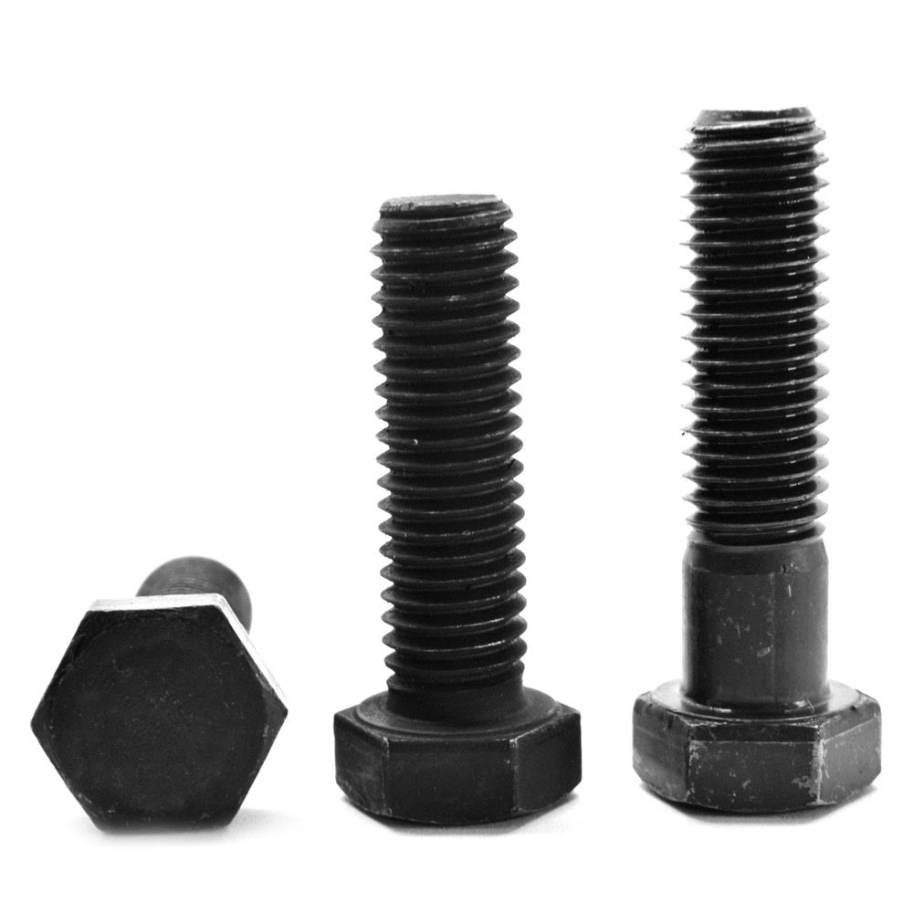 1 1/4x22-12 x 8x22 Fine Thread Grade 8 Hex Cap Screw Alloy Steel Black Oxide Z57746