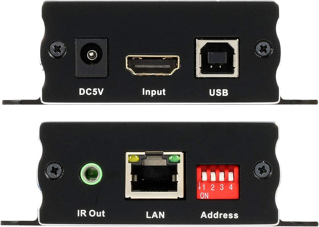 1080P HDMI KVM Extender over IP Cat5e Cat6 with IR Pass Through E872