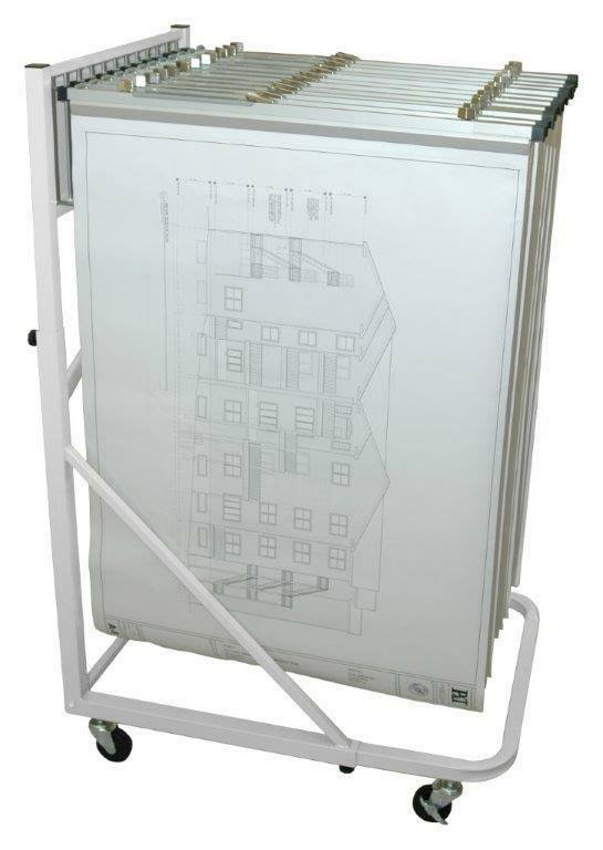 Vertical File Rolling Stand A1765