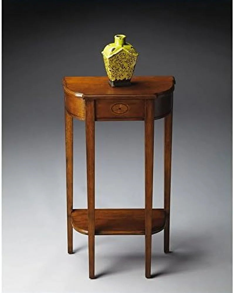 Olive Burl Console Table E683643