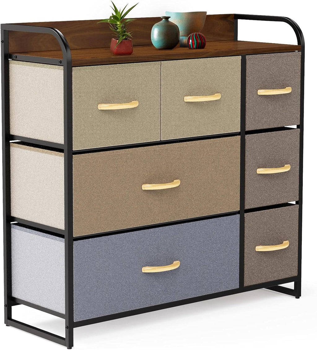 7-Drawer Steel Frame Dresser O948720