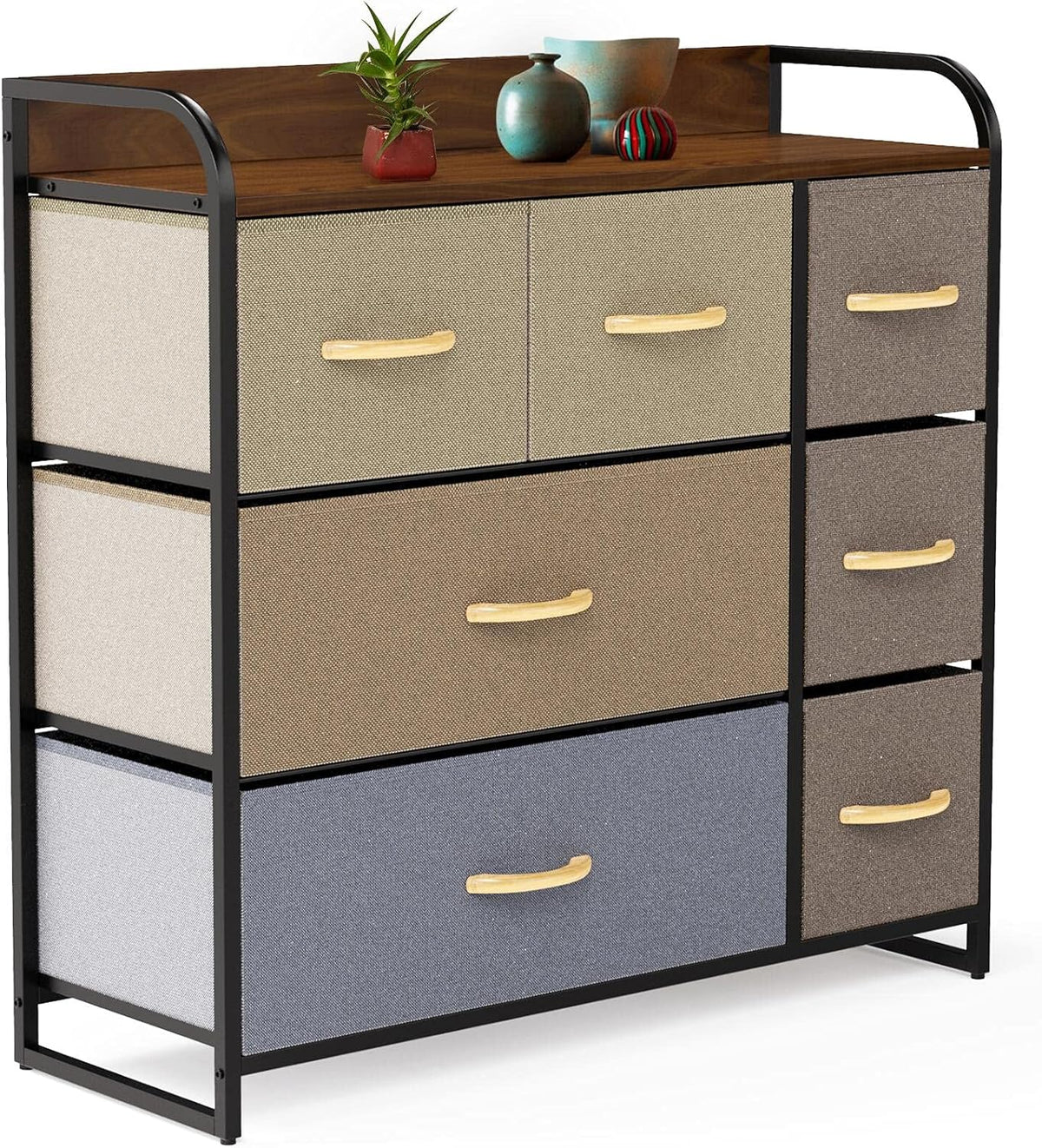 7-Drawer Steel Frame Dresser O948720