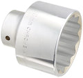 60 mm 12-Point Chrome Vanadium Steel Socket M3304
