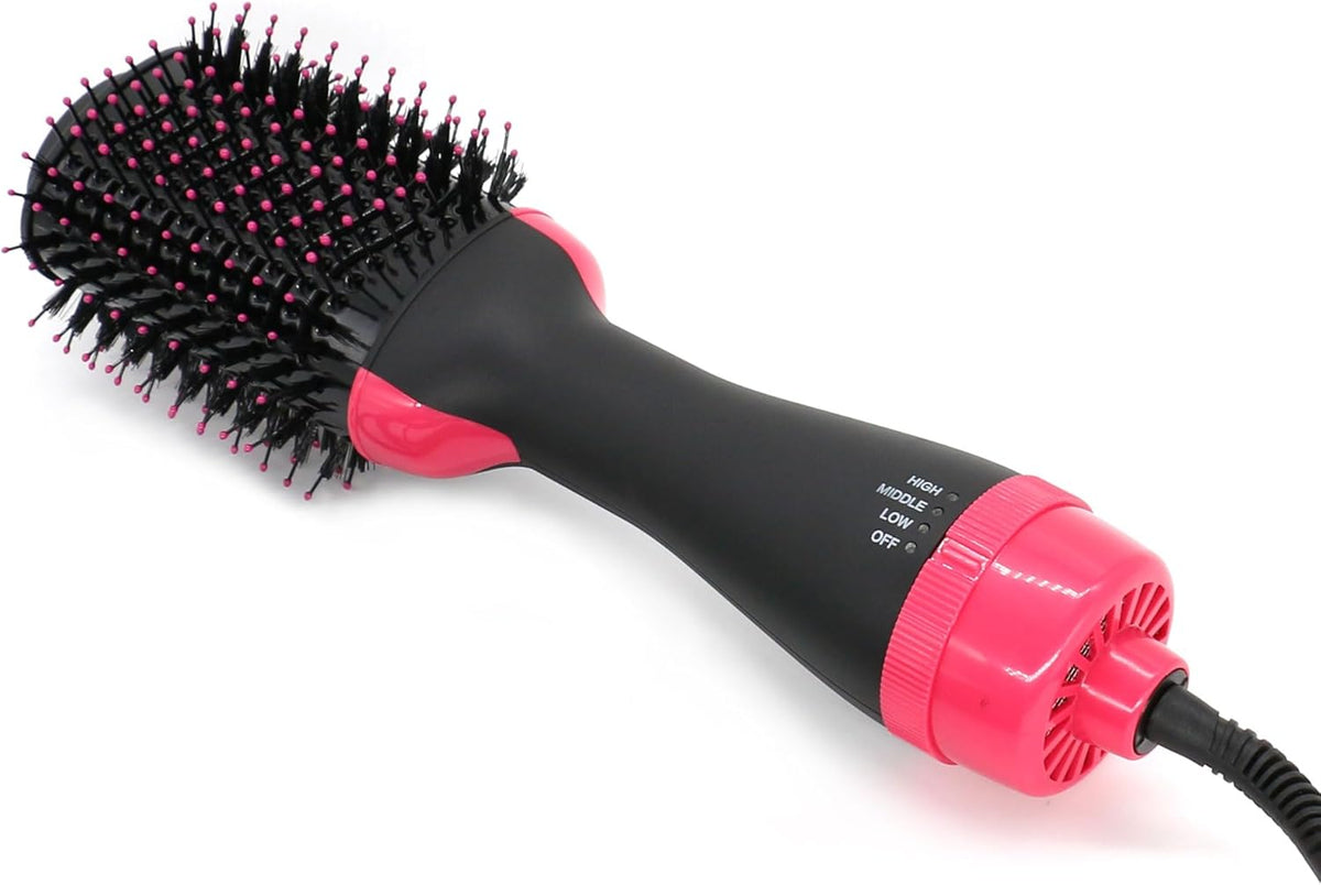 4 in 1 Hair Dryer Brush with Ceramic Titanium Barrel P876010