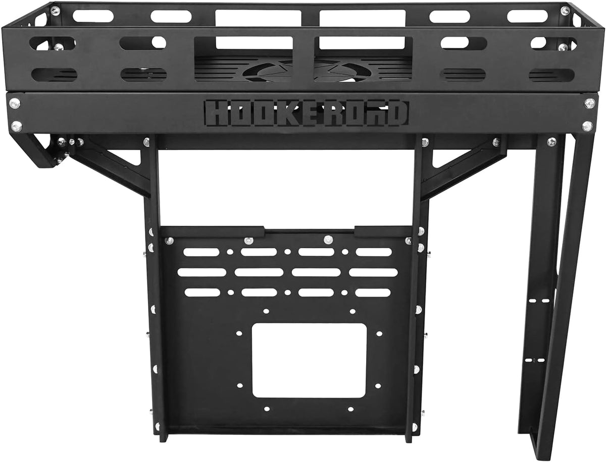 Tailgate Basket Rear Cargo Rack System with Reinforced Tailgate Hinge Kit R2436