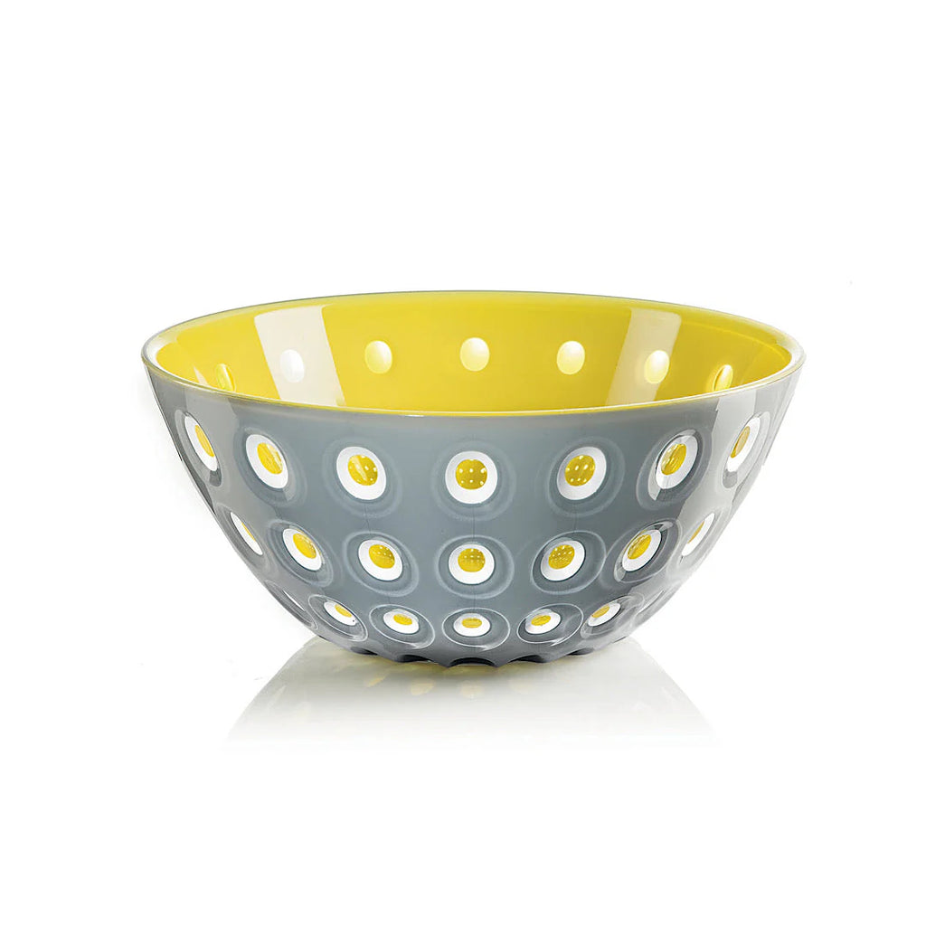 Bowl 25cm Red/White/Transparent L66132