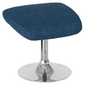 Blue Fabric Ottoman K991610